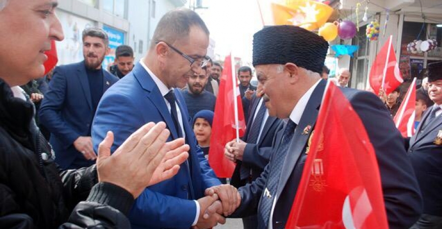 Ceylanpınar’daki Gaziler de ‘AK Parti’ Dedi